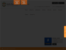 Tablet Screenshot of dpsludhiana.com